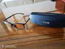 玉品堂防蓝光老花镜男日本进口高清TR老花眼镜女老光眼镜7403黑150度 实拍图