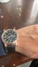 【网红爆款】商务腕表石英运动表休闲皮带男女手表 黑色 实拍图