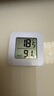 电子温湿度计笑脸显示天气高精准家用婴儿房温度表湿度表壁挂式干湿显示湿度计 【一个装】白色 实拍图