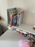 离草 书架书立桌面书挡板立书支架书架隔板金属书立架桌上隔书板书隔板L型架子铁书立创意 2片装  实拍图