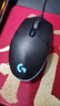 罗技（G）G102第二代游戏鼠标 RGB流光灯效鼠标 轻量化  游戏级8000DPI传感器 黑色 200-8000DPI 实拍图