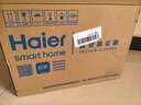 海尔（Haier）卧式吸尘器 家用强劲大吸力 宠物地毯清洁 家庭开荒大功率吸尘器 一键收线HZW1207Z紫色 实拍图