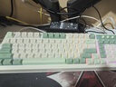 狼蛛（AULA）S99无线蓝牙有线三模键盘机械手感 游戏电竞专用 99键 RGB背光拼色静音键盘鼠标套装mac电脑键盘 S99原野绿【三模/RGB】 实拍图