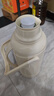 欣美雅热水瓶暖壶学生用宿舍大容量暖瓶开水瓶家用老式塑料外壳保温水壶 奶油白 3.2L 【加厚款-更保温】 实拍图
