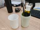 易旅旅行洗漱杯可拆2个刷牙杯一次性用品收纳牙具盒旅游胶囊洗漱杯 实拍图
