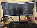 华硕战影34 VG34WQML5A 34英寸电竞显示器2K WQHD曲面带鱼屏HVA 250Hz高刷HDR400 95%DCI-P3 HDMI2.1 实拍图