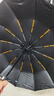 暖心话全自动雨伞折叠大号男女双人晴雨两用防紫外黑胶防晒遮阳伞太阳伞 72骨升级款大伞-尊贵黑 实拍图