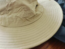 骆驼（CAMEL）渔夫帽男女夏季薄款大头围防晒遮阳太阳帽子大帽檐遮脸大沿帽 实拍图