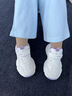 安奈儿儿童运动鞋男女童夏季新款小白鞋中大童校园轻便软底跑步老爹鞋子 紫色 【魔术贴】 31 实拍图