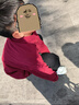 罗蒙男童红色外套加厚儿童加绒衬衫秋冬款拜年服唐装演出服 红色 150 实拍图