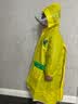 牧萌儿童雨衣带书包位男童女童女孩加长全身学生雨披 黄色恐龙 2XL 实拍图