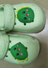 牧童儿童拖鞋夏男宝宝洞洞鞋软底女童卡通洗澡婴幼儿家居鞋奶龙绿180 实拍图