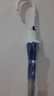 天玮伞业长柄透明伞大号直杆加固伞骨简约渐变色透明伞蓝色纯色成人便携 实拍图