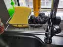 加度厨房水龙头置物架洗碗洗菜池水槽架沥水海绵刷百洁布抹布收纳架 实拍图