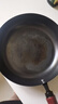 阎铁匠章丘平底锅煎锅无涂层家用铁锅烤肉煎锅牛排锅煎蛋锅老式熟铁28cm 实拍图