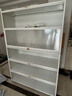 帅仕（shuaishi）厨房用具置物架落地多层餐边柜收纳碗柜家用橱柜微波炉烤箱储物柜 【加高加厚】白6层120长42深丨双线孔可通电丨一体侧板 实拍图