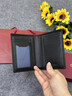 金利来（Goldlion）真皮男士钱包短款钱夹竖款头层牛皮超薄简约商务2026新款软皮夹男 黑色【官方授权-假一罚十】 实拍图