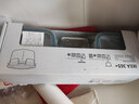 宜家（IKEA）365+附盖食品盒玻璃保鲜盒上班族饭盒透明便当盒分装盒 正方形180ml3件套 实拍图