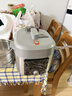 美的（Midea）【国家补贴】浓香小飞侠电压力锅有钛0氟0涂层双胆高压锅5L智能预约家用煲汤4-6人煮饭煲E5825N 实拍图