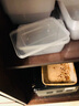 特美居（temeiju）一次性饭盒长方形透明塑料快餐盒加厚带盖打包盒餐具50套装1000型 实拍图