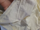 ubras高弹织带莫代尔7A抗菌裆中腰三角裤女士内裤女3条装 灰+瓷肌+黄 S 实拍图