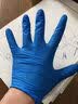 英科医疗（INTCO）一次性手套50只L码食品级丁晴工业实验室家务防水洗碗清洁手套 实拍图