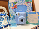INSTAX富士instax立拍立得 一次成像相机 mini12精美礼盒 海岛绣球 含10张fafa花边相纸 实拍图