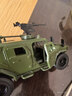中精质造东风猛士车模型三代军车合金仿真装甲车汽车玩具退伍军人纪念品送 超大号东风猛士装甲车/七开门 合金材质+礼盒包装 实拍图