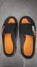 回力运动拖鞋男浴室内户外减震防滑厚底凉拖鞋HL39651黑黄色42-43码 实拍图