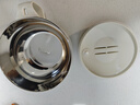 美厨（MAXCOOK）304不锈钢泡面碗 学生饭盒餐杯泡面杯1200ML 带盖 灰色MCWA108 实拍图
