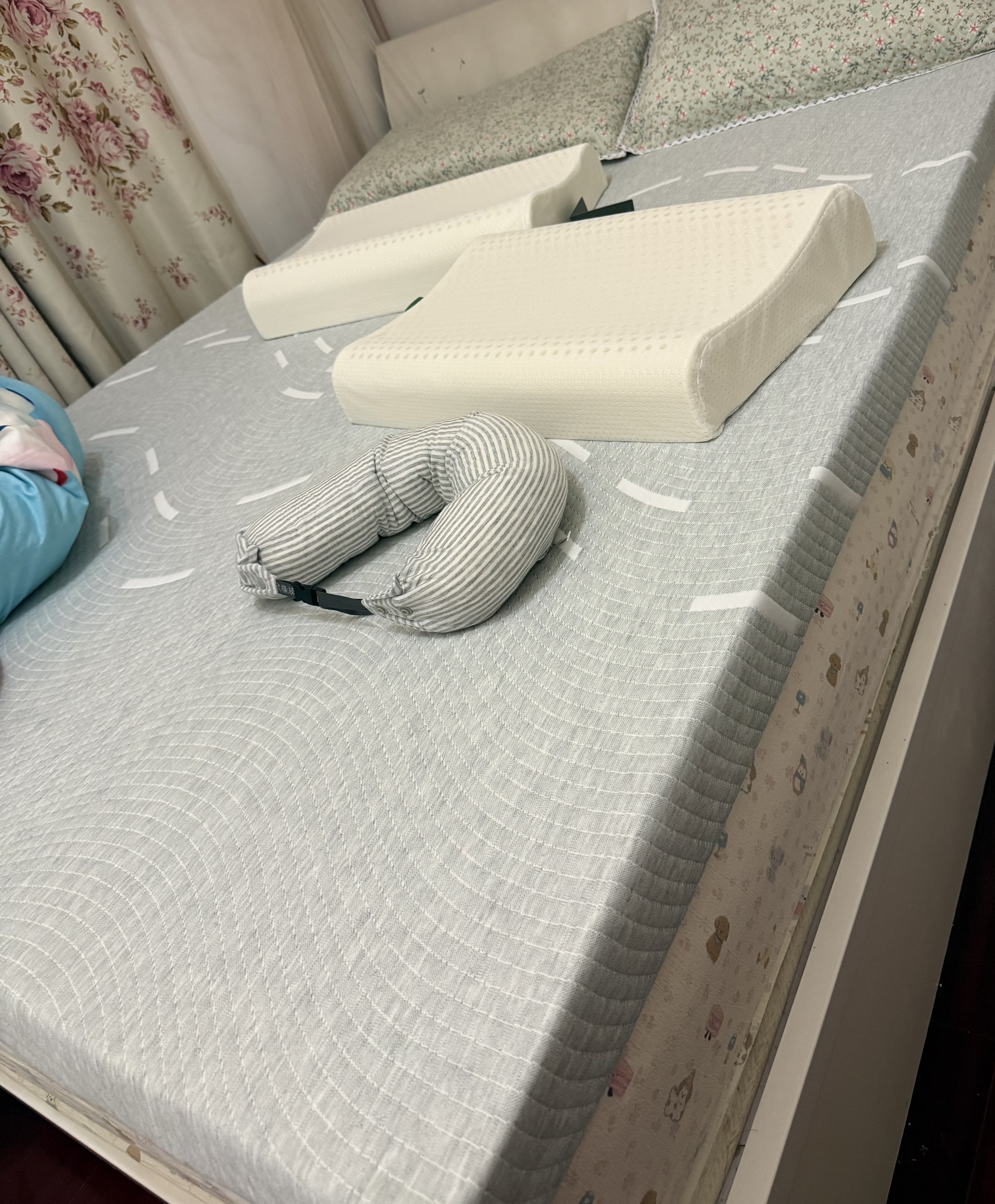 金橡树世爵天然乳胶床垫泰国原芯进口防螨双人榻榻米1.5*2米软硬适中 实拍图