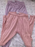 红豆居家（Hodohome）儿童秋裤女童A类莫代尔抑菌保暖裤中大童女孩棉毛裤2条装170 130 实拍图