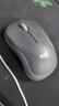 罗技（Logitech）M185鼠标 无线鼠标 办公鼠标 对称鼠标 黑色灰边 带无线2.4G接收器 实拍图
