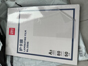 得力（deli）3896高透塑封膜 过塑机塑封机膜过塑膜 照片文件菜单过塑保护膜专用护卡膜塑封纸 80mic A3/50张 实拍图
