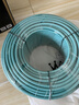 万级七类双屏蔽网线【国标23AWG-0.58mm无氧纯铜芯】CAT7类10G万兆低烟无卤工程家装网络箱线50米绿色 实拍图