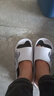 回力运动拖鞋男浴室内户外不易滑厚底凉拖鞋HL39391白黑色41-42码 实拍图