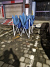 歌途乐遮阳棚雨棚四脚帐篷大伞户外加厚摆摊折叠伸缩棚雨篷四角停车棚 【2x2米】加固黒架(红色) 实拍图