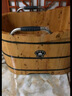 川池 泡脚桶木桶家用洗脚桶过膝加热恒温桶送父母泡脚足浴实木泡脚桶 28高大号双边+艾+误差 2cm 实拍图