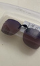 派丽蒙近视墨镜夹片女款眼镜框开车偏光太阳镜夹片超轻夏天防晒防紫外线 实拍图