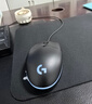 罗技（G）G102第二代游戏鼠标 RGB流光灯效鼠标 轻量化  游戏级8000DPI传感器 黑色 200-8000DPI 实拍图