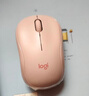 罗技（Logitech）M196 无线蓝牙鼠标 办公鼠标 笔记本商务办公家用 小巧便携 对称手型 玫瑰粉 实拍图