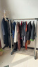 美丽雅晾衣架落地不锈钢晒衣架阳台可移动双杆挂衣架卧室内衣帽架置物架 实拍图