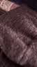 雪茜曼毛线帽子女秋冬保暖大头围显脸小针织帽包头宽松堆堆帽 实拍图