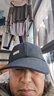 【热巴同款】加大棒球帽帽子男女大头围显脸小春夏字母百搭棒球帽 侧标-黑色 实拍图