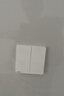 西门子开关面板 二开单控 哑光亲肤奶油风  皓彩米绒白5TA26221NC013P 实拍图