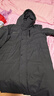 雪中飞秋冬新款时尚休闲舒适廓形男士“H”版型印花立领连帽羽绒服男 钢铁灰|8224 L /175/96A 实拍图