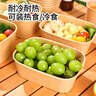 云蕾一次性饭盒打包盒食品级方形快餐盒带盖可微波炉耐高温750m1*20套 实拍图