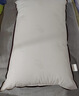 水星家纺枕头枕芯酒店枕头护颈枕头芯家用单个纯棉抗菌可水洗中枕48x74cm 实拍图