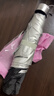 【全网爆款】手动UV折叠雨伞男女晴雨伞两用防晒遮阳黑胶伞 【新人福利】7骨 纯色随机无黑胶 实拍图
