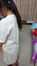 猫人睡衣女100%纯棉亲肤柔软连体睡裙家居服休闲宽松女士睡衣 迷你蜜蜂款 XL 实拍图